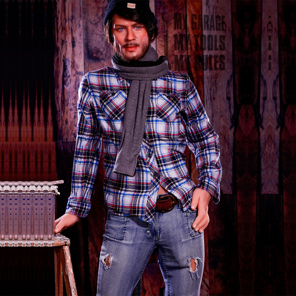 Męska lalka seksu Jonathan (HRDoll 167 cm #17 TPE + silikon)