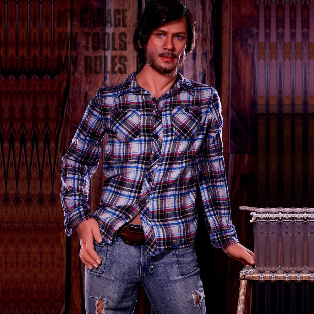 Męska lalka seksu Jonathan (HRDoll 167 cm #17 TPE + silikon)