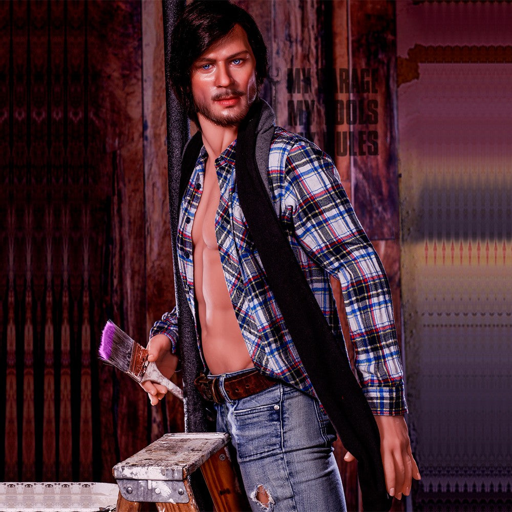 Męska lalka seksu Jonathan (HRDoll 167 cm #17 TPE + silikon)