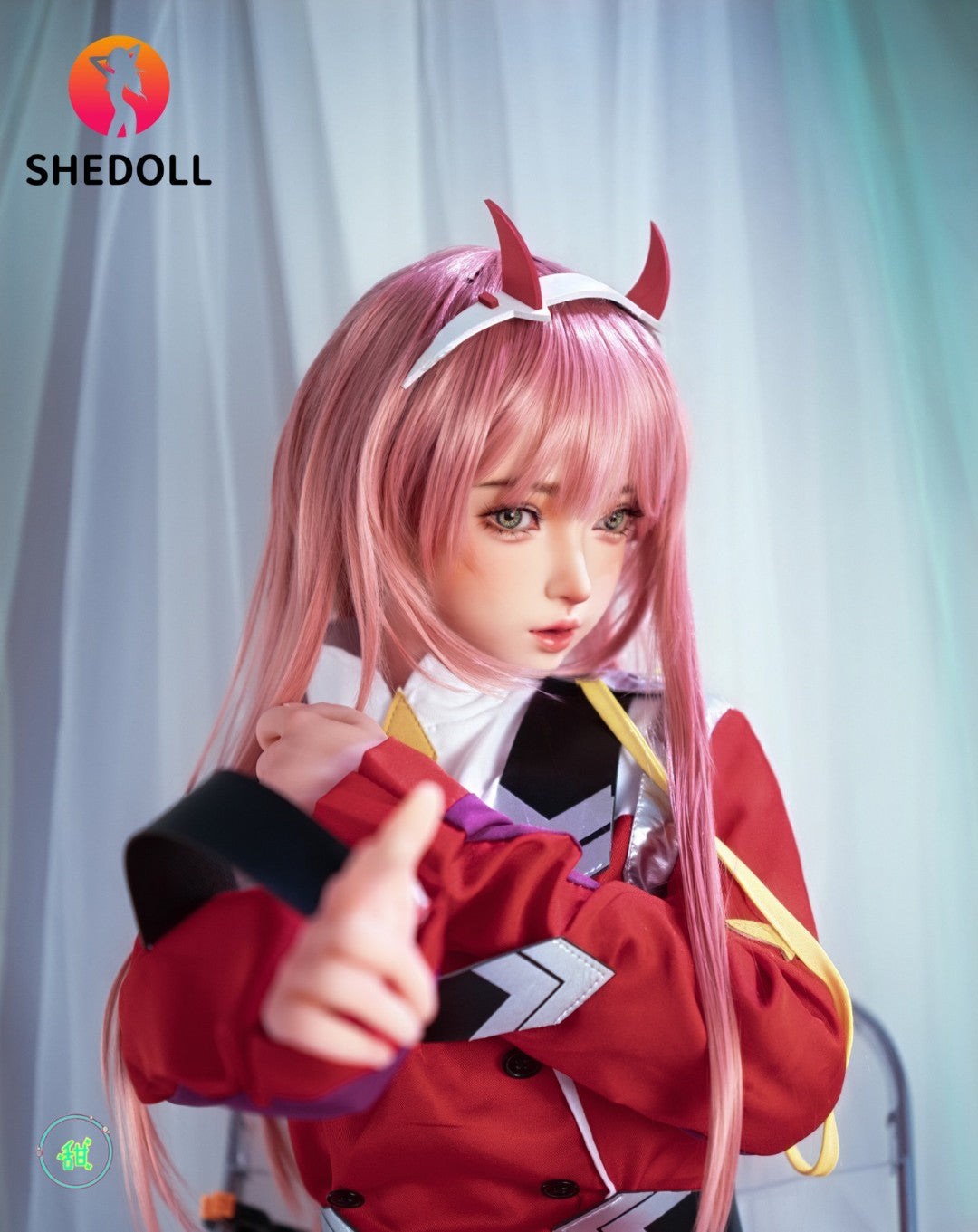 Zero dwóch lalki seksualnej (SHEDOLL 152 cm a-cup #SH186 2.0 TPE+silikon)