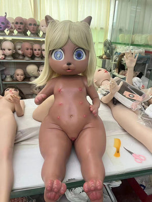 Bearrie sex doll (Dolls Castle 92cm A-cup silicone)