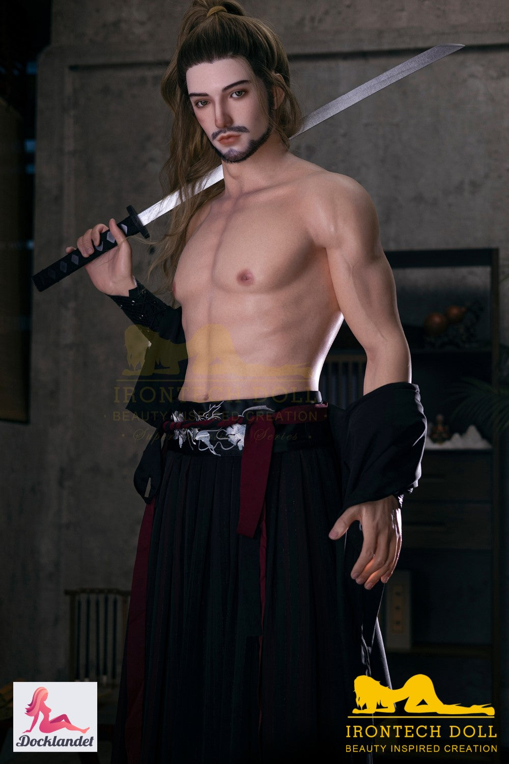 JOHN MAL MAL MALE SEX DLY (Irontech Doll 176 cm M10 silikon)
