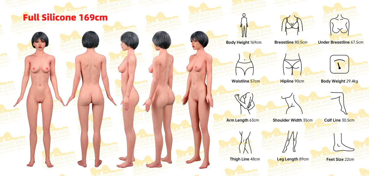 Layla Sex doll (Irontech Doll 169cm C-cup P39 silicone) EXPRESS