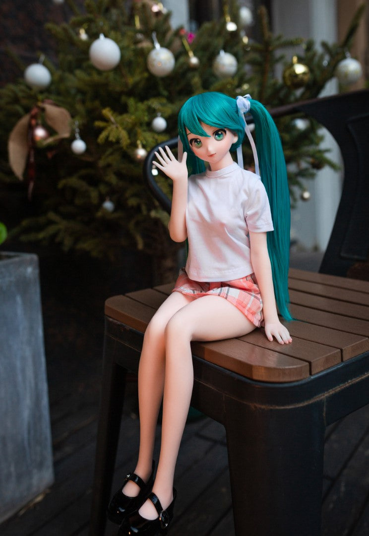 Lalka erotyczna Miku (Climax Doll Mini 60cm B-cup Silikon)