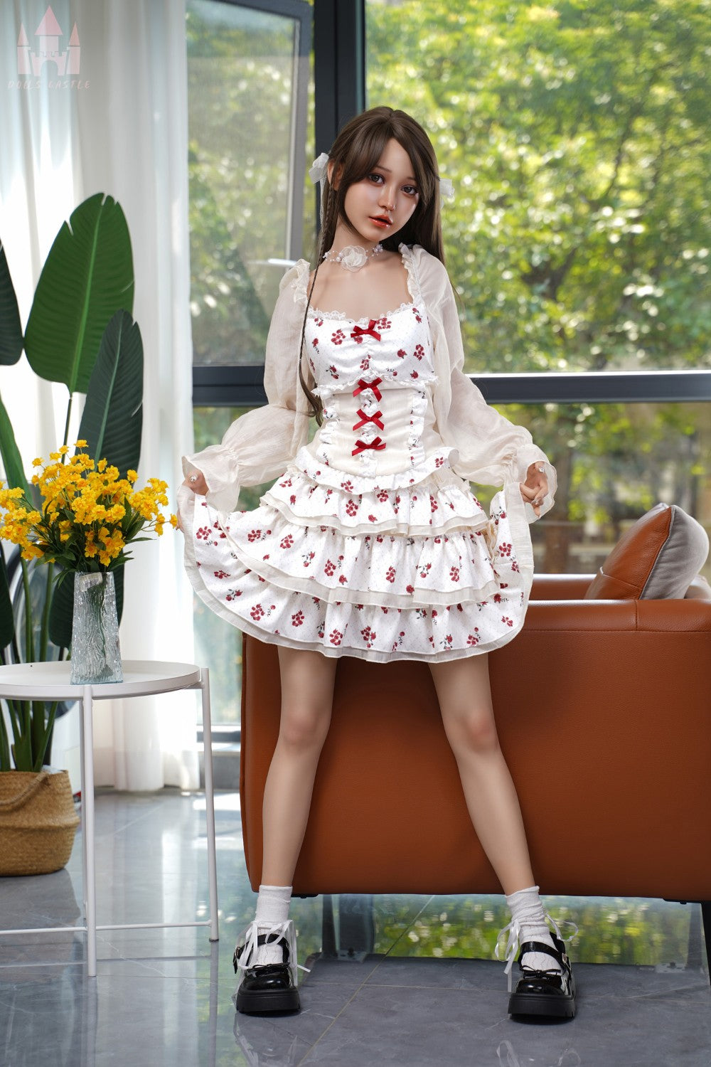 Lalka seksu Janice (Dolls Castle 158cm B-cup #S21 Silikon)