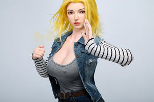 Joline Android 18 Sex Doll (Irontech Doll 159 cm g-cup Silikon S41)