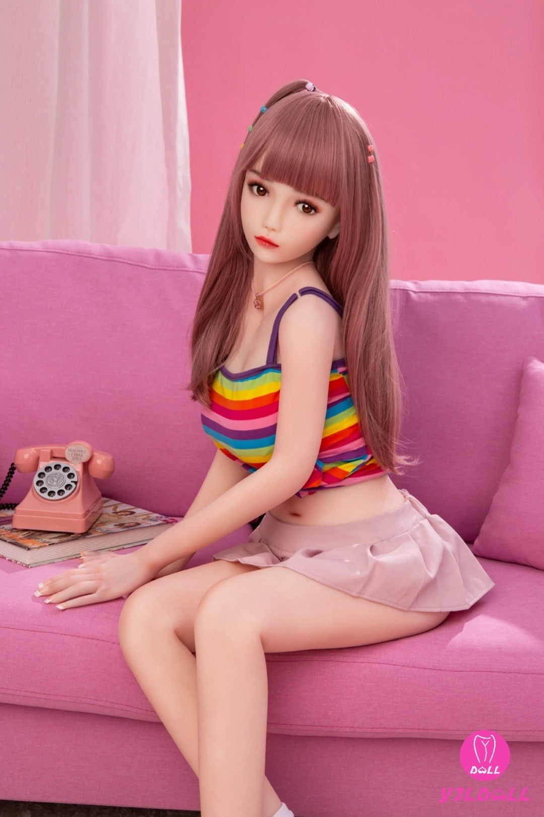 Lalka seksu Bertha (YJL Doll 148cm C-cup #175 TPE + silikon)