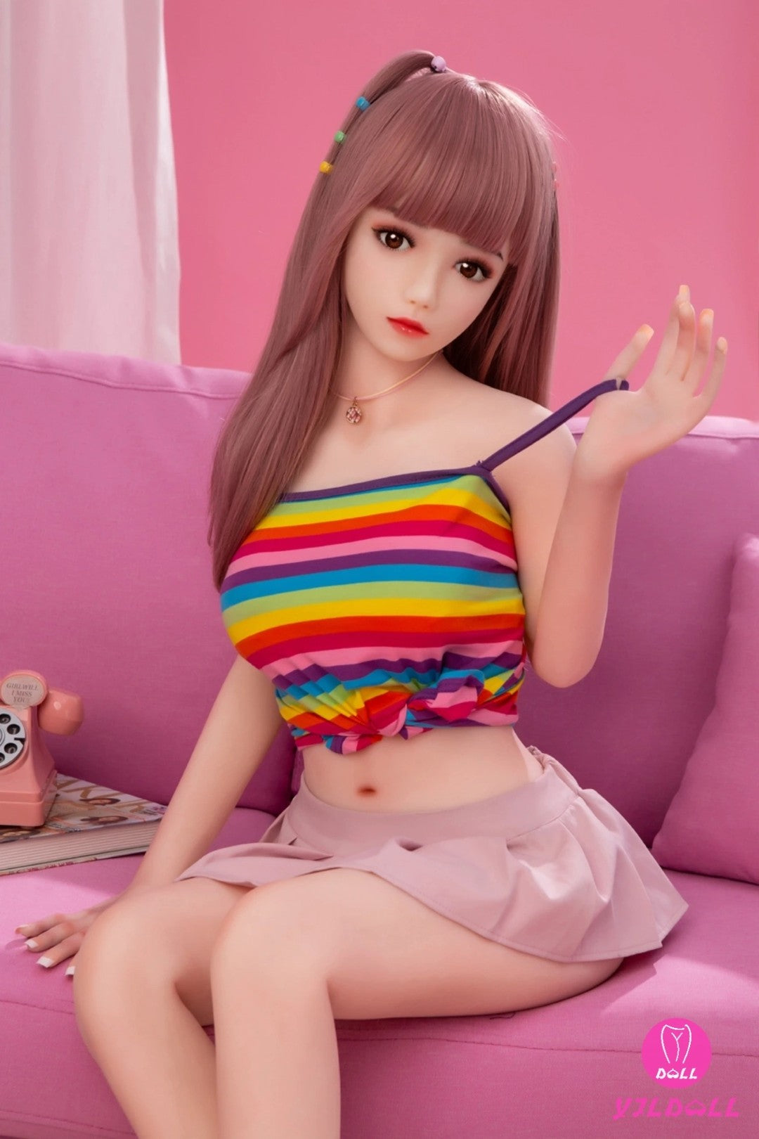 Lalka seksu Bertha (YJL Doll 148cm C-cup #175 TPE + silikon)