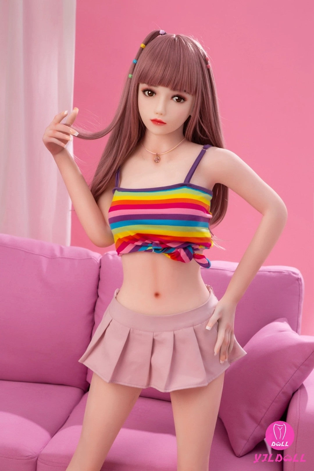 Lalka seksu Bertha (YJL Doll 148cm C-cup #175 TPE + silikon)