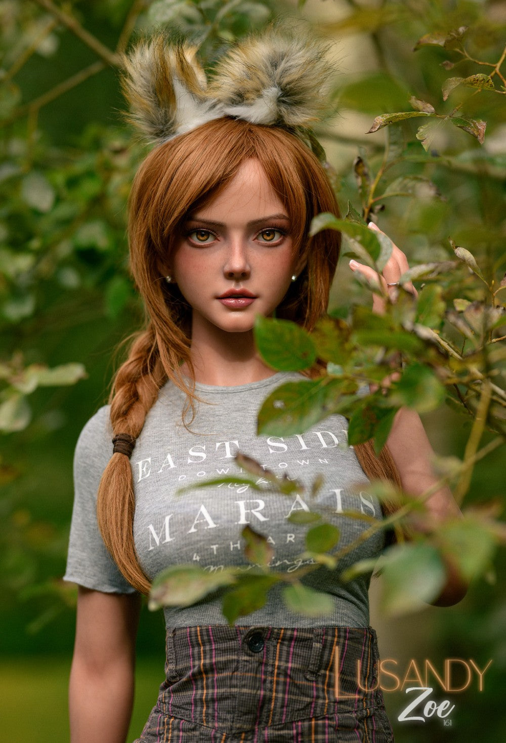 Zoe Sexdocka (Lusandy Doll 161cm D-kupa Silikon)