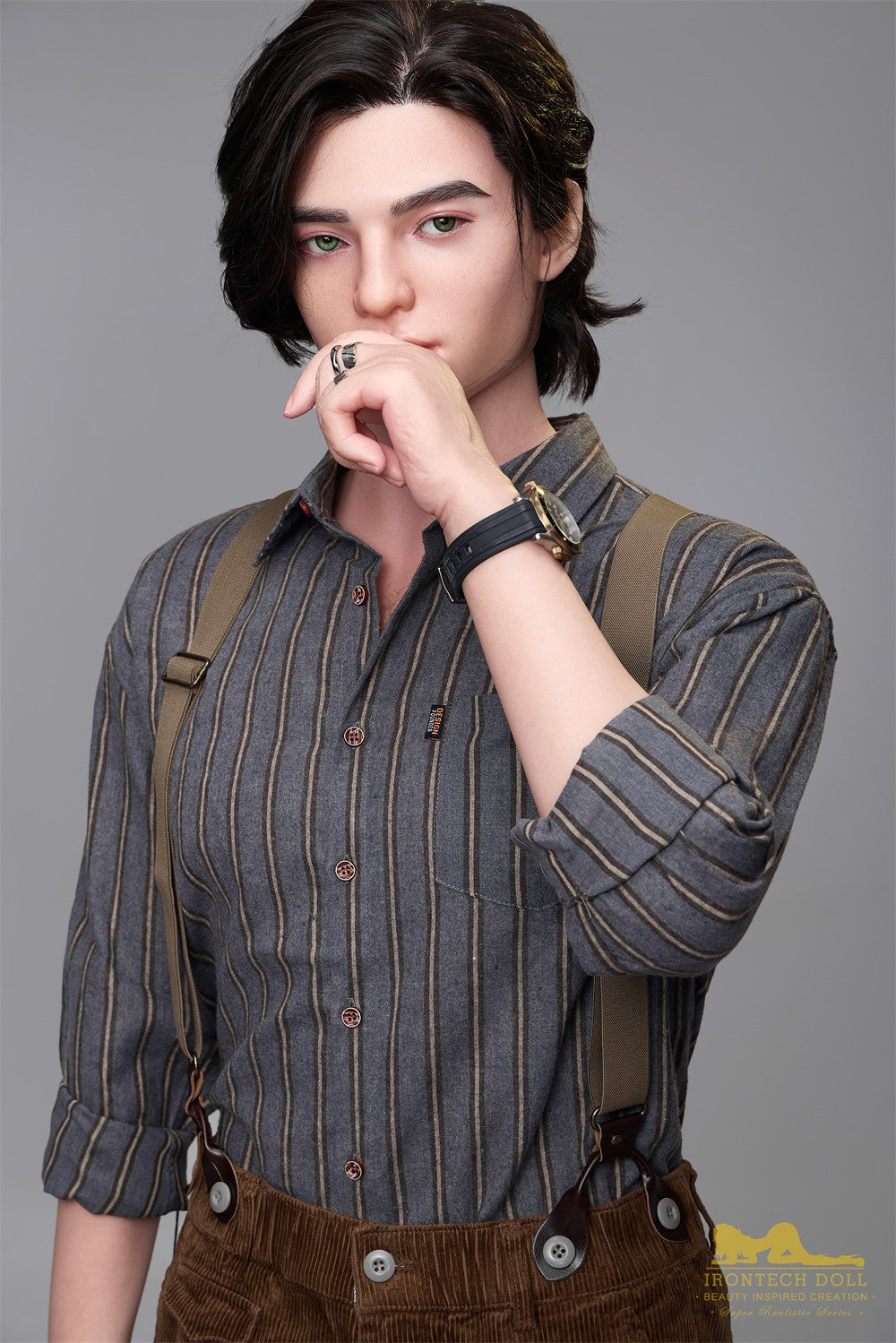 Lalka płci męskiej Lucasa (Irontech Doll 170 cm M9 Silikon)