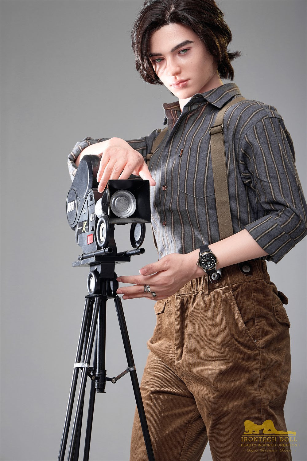 Lalka płci męskiej Lucasa (Irontech Doll 170 cm M9 Silikon)