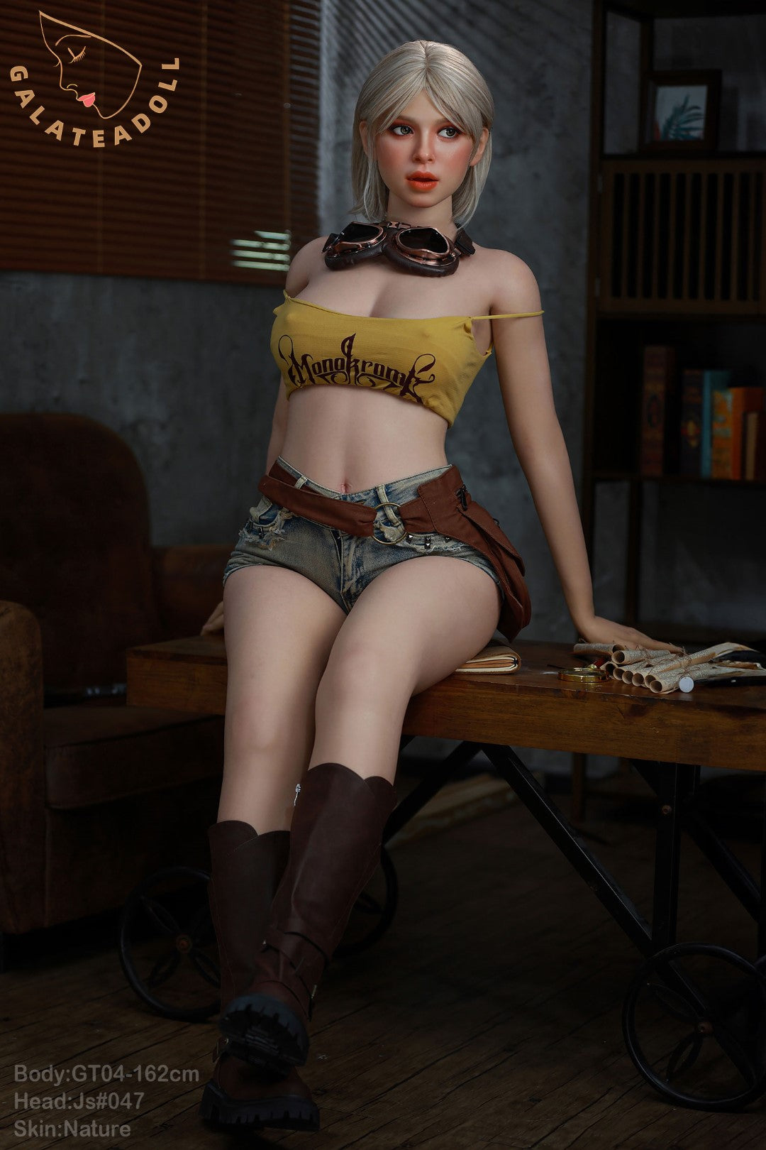 Lalka Emma Sex (Galatea Doll 162 cm C-cup #047 silikon)