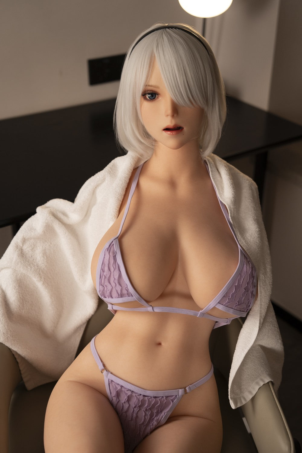 Yorha 2B Torso Sexdocka (Game Lady 110cm G-Kupa No.24 Silikon)