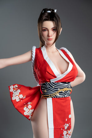 Lalka seks Mai Shiranui (Game Lady 165 cm G-cup Nr 28 silikon)