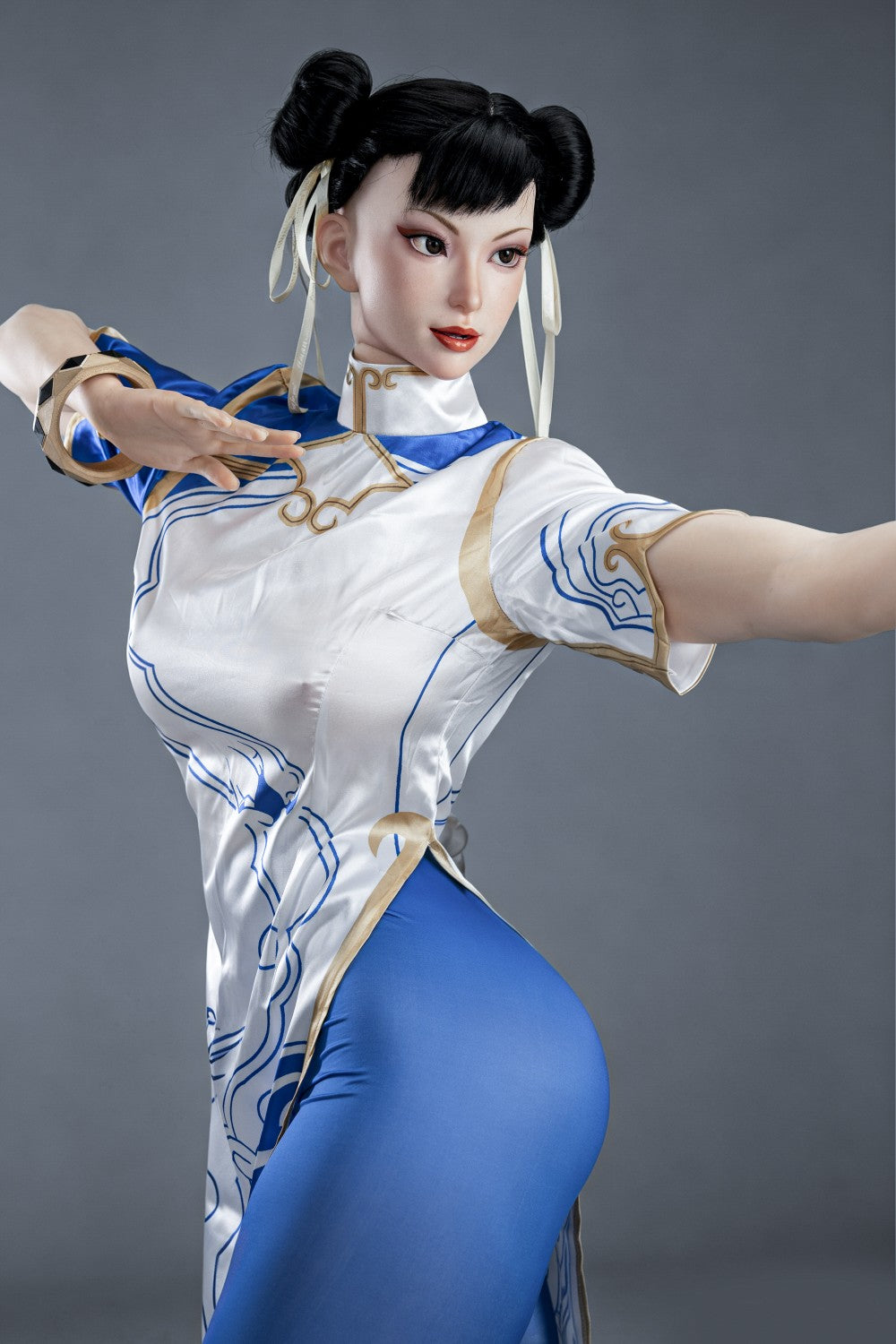 Lalka seksu Chun Li (Game Lady 169cm F-cup Nr 47-1 Silikon)