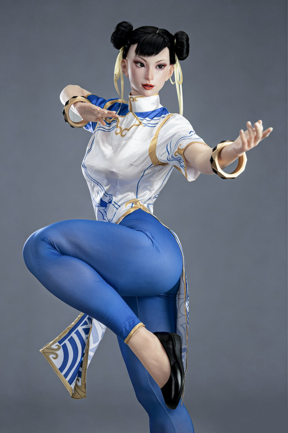 Lalka seksu Chun Li (Game Lady 169cm F-cup Nr 47-1 Silikon)
