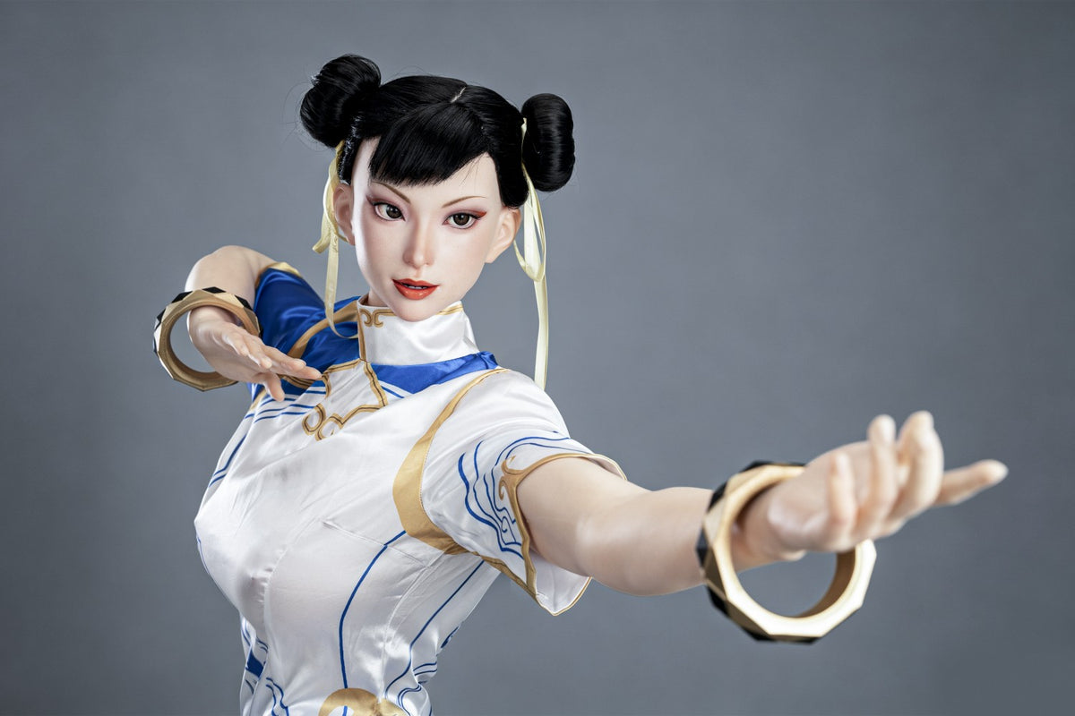 Lalka seksu Chun Li (Game Lady 169cm F-cup Nr 47-1 Silikon)