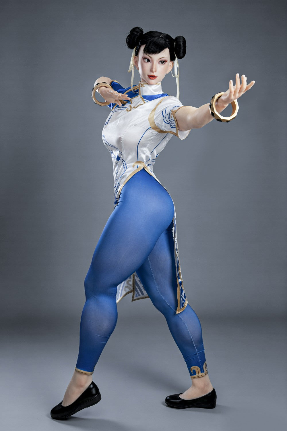Lalka seksu Chun Li (Game Lady 169cm F-cup Nr 47-1 Silikon)