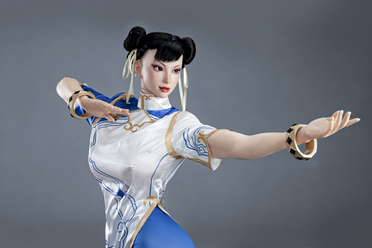 Lalka seksu Chun Li (Game Lady 169cm F-cup Nr 47-1 Silikon)