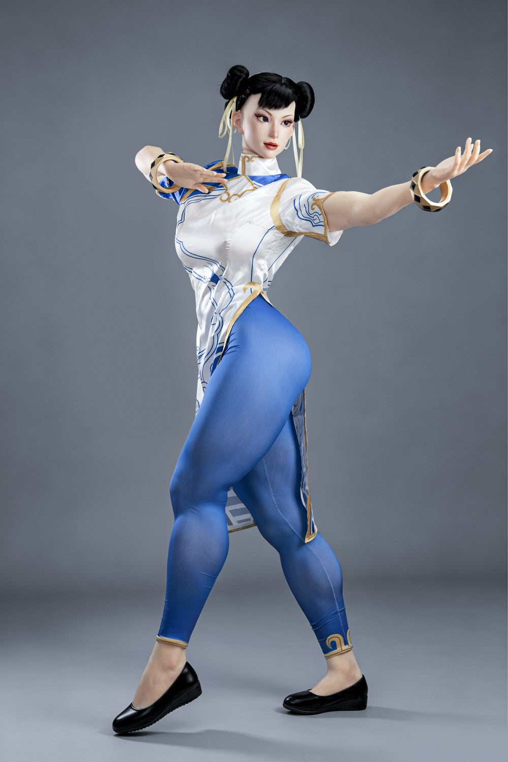 Lalka seksu Chun Li (Game Lady 169cm F-cup Nr 47-1 Silikon)
