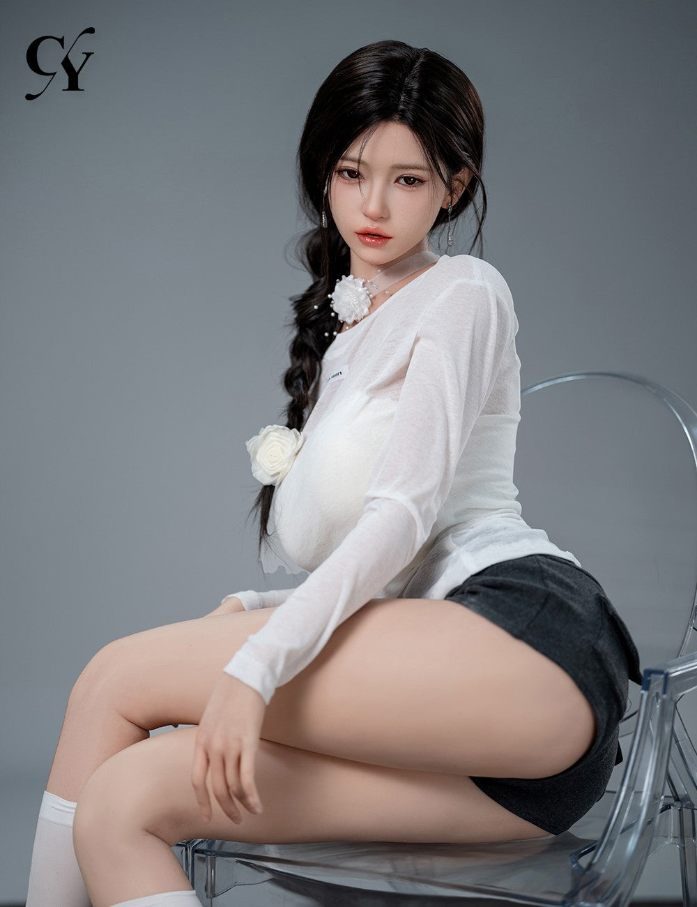Liang Sexdocka (TOP CYDOLL 168cm F-kupa TPE+Silikon)