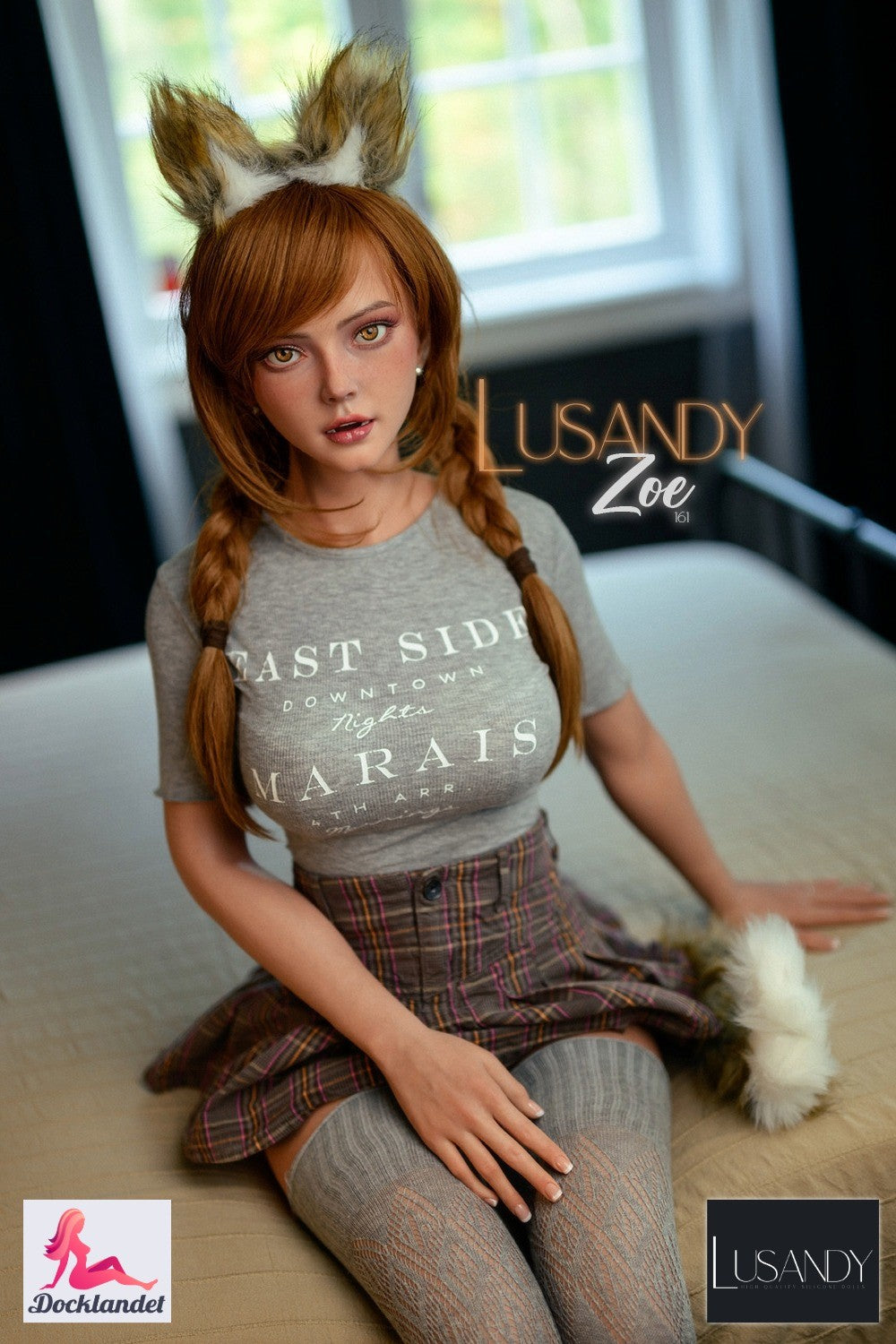 Zoe Sexdocka (Lusandy Doll 161cm D-kupa Silikon)