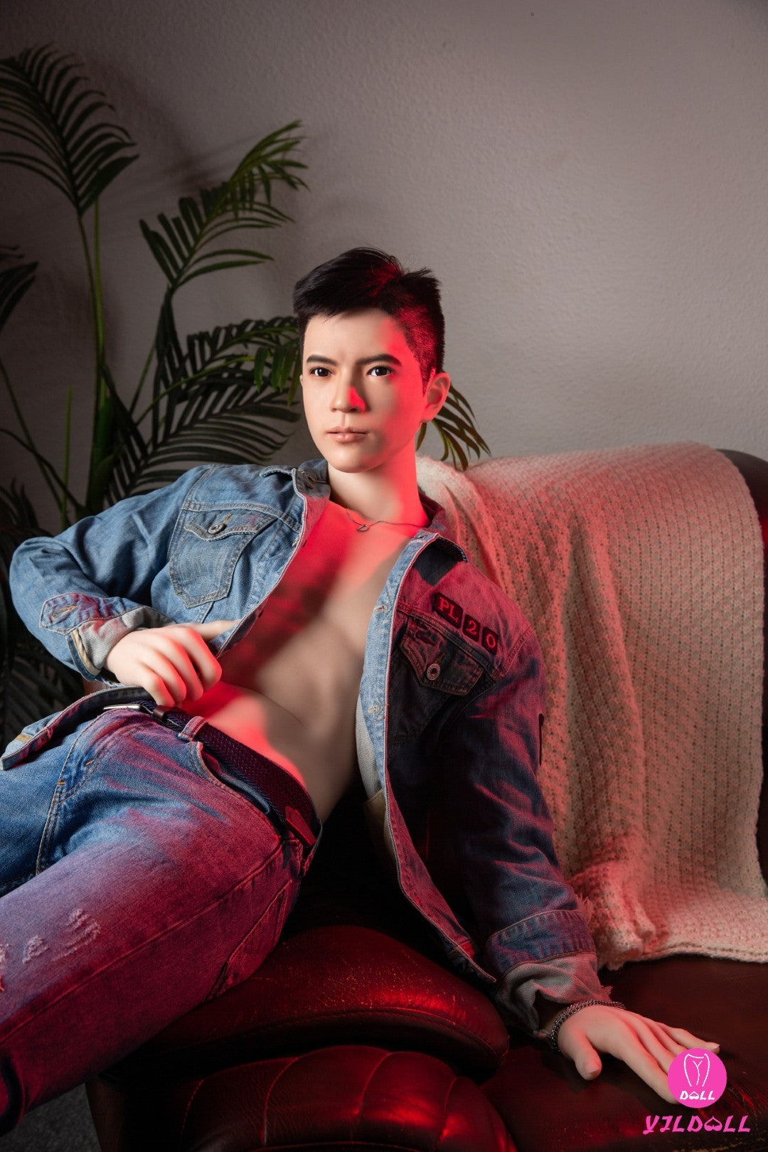 Lalka płci męskiej Edwarda (YJL Doll 177cm MD018 Silikon)