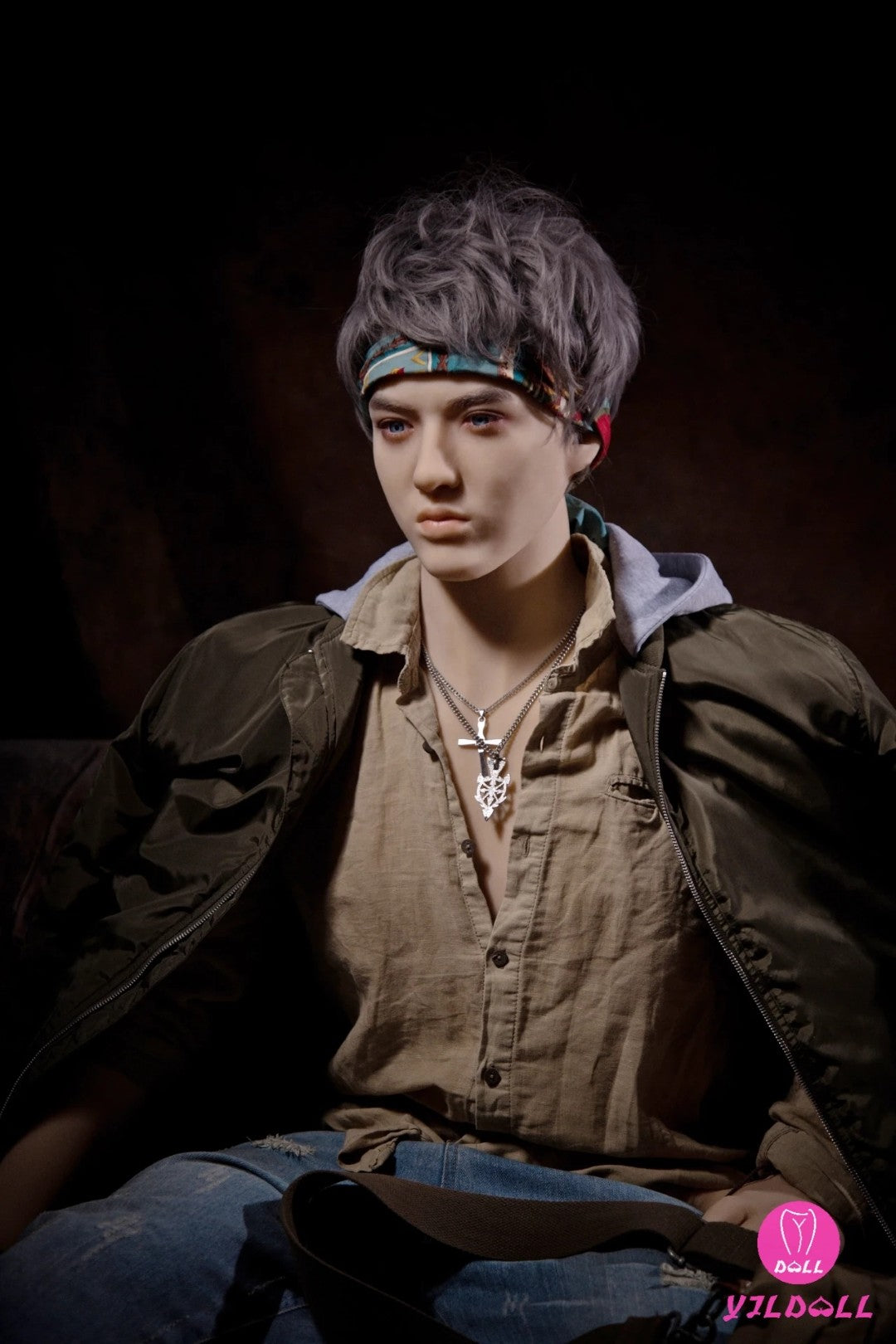 Lalka płci męskiej Benjamina (YJL Doll 180 cm MD008 TPE)