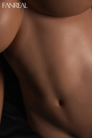Carlee Torso Sexdocka (FanReal Doll 95cm G-kupa Silikon)