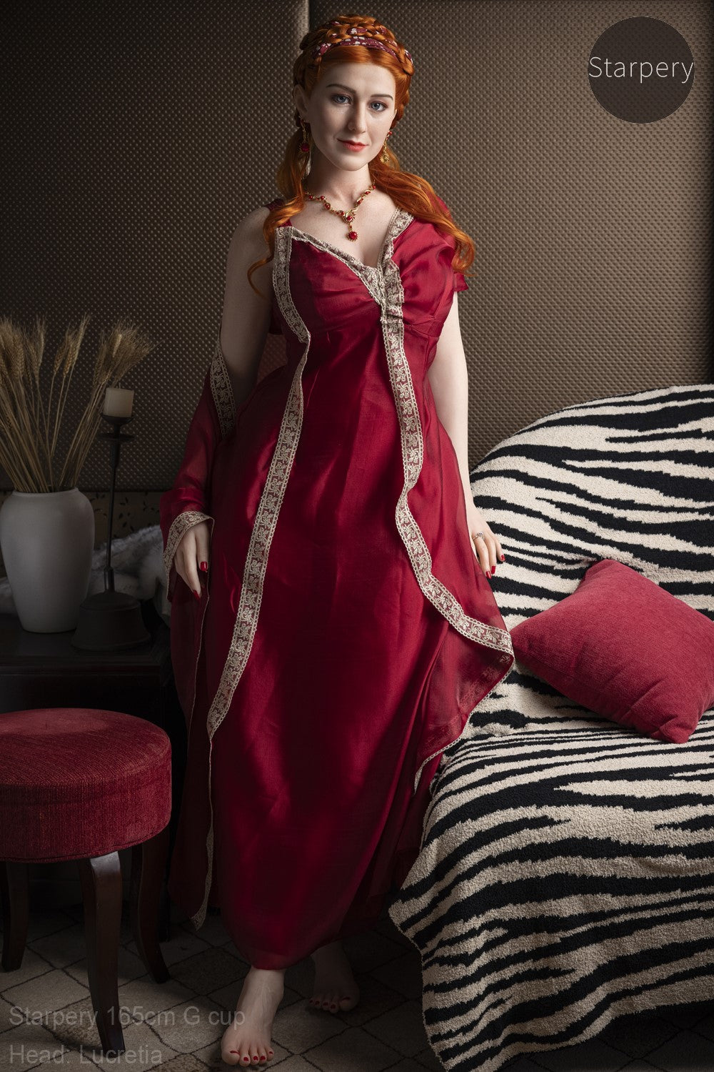 Lucretia Sex doll (Starpery 165cm G-cup TPE+silicone)