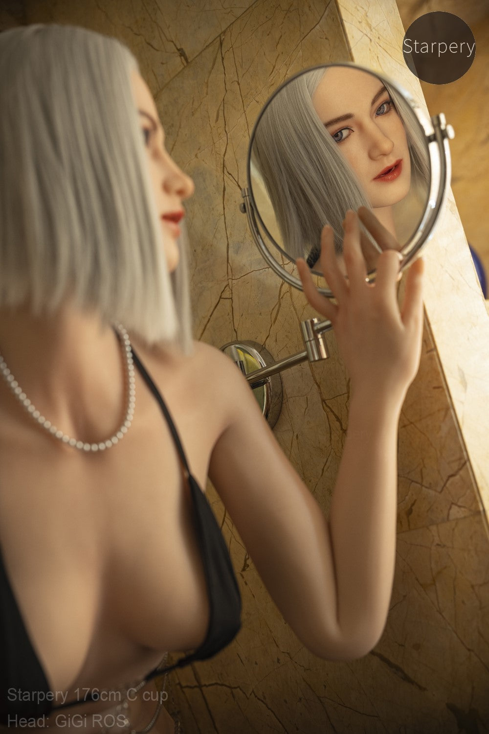 Lalka seksu Gigi (Starpery 176cm C-cup TPE + silikon)