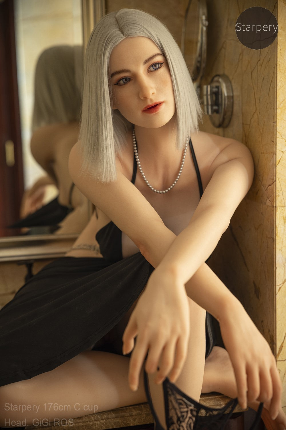 Lalka seksu Gigi (Starpery 176cm C-cup TPE + silikon)