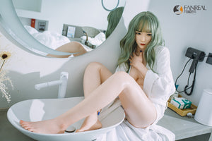 Lalka qian sex (FanReal Doll 158 cm B-cup Silikon)