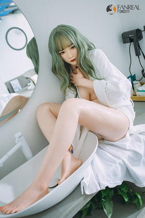 Lalka qian sex (FanReal Doll 158 cm B-cup Silikon)