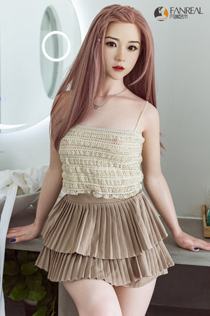 Qian sex doll (fanreal doll 158cm b-cup Silicone)