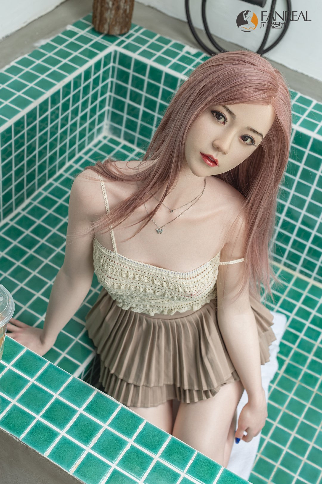 Lalka qian sex (FanReal Doll 158 cm B-cup Silikon)