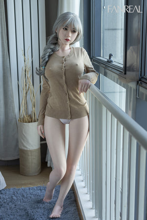 Lalka qian sex (FanReal Doll 157 cm D-cup Silikon)