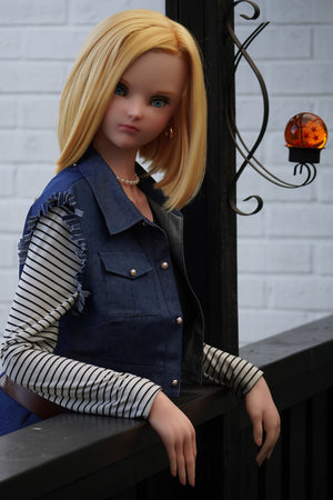 Lazuli Android 18 Sex Doll (Irokebijin 147 cm f-cup Silikon)