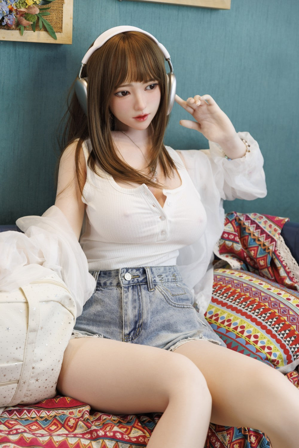 Maki Sexdocka (Starpery 171cm D-kupa TPE+Silikon)
