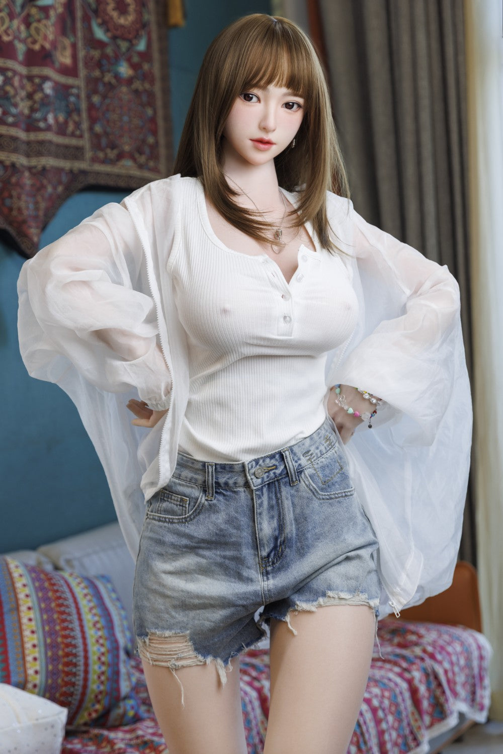 Maki Sexdocka (Starpery 171cm D-kupa TPE+Silikon)