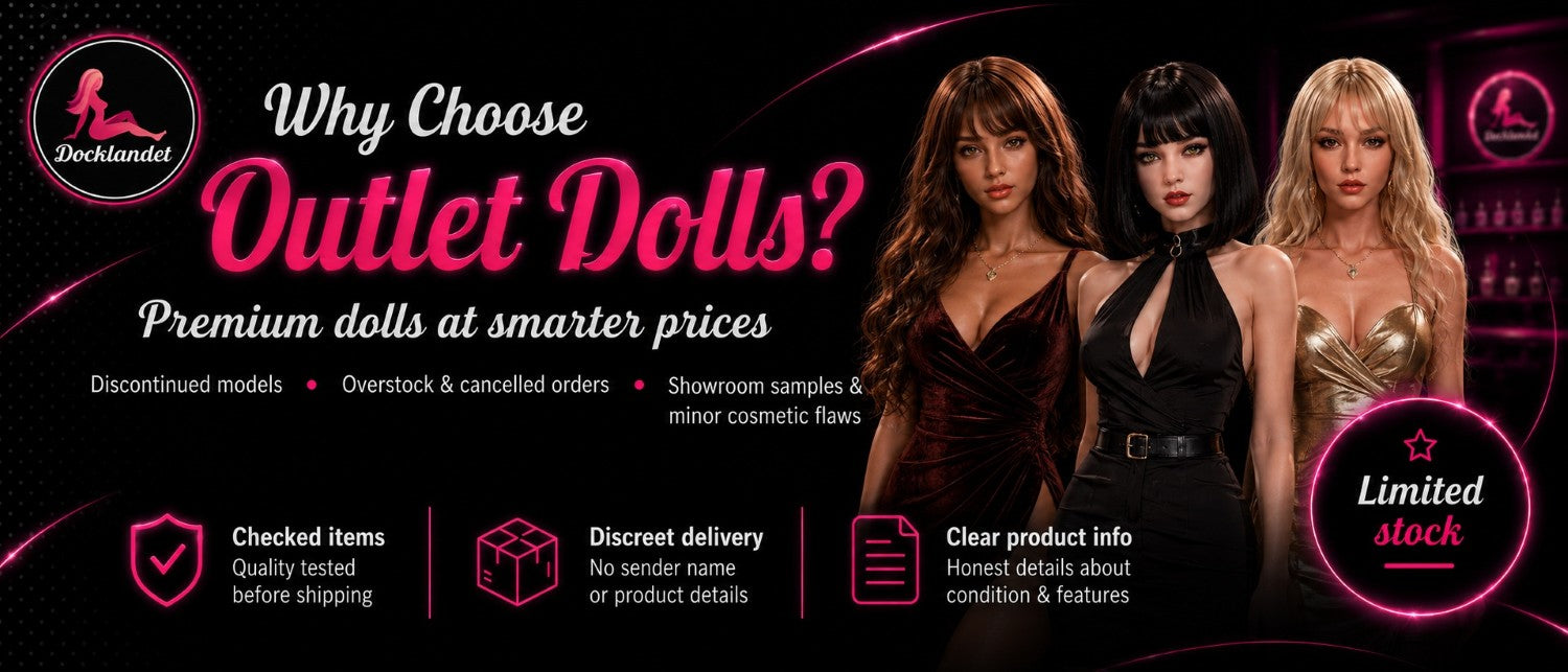 Outlet Dolls are perfect for those looking for a realistic doll at a lower price. The range varies continuously and each model is often only available in very limited numbers. Once an outlet doll is sold, it usually does not come back into stock – it is first come, first served.

Many of the dolls in this collection have the same material, feel and level of detail as our regular premium dolls, but are sold at a reduced price due to stock status, previous handling or minor deviations. This makes Outlet Dolls