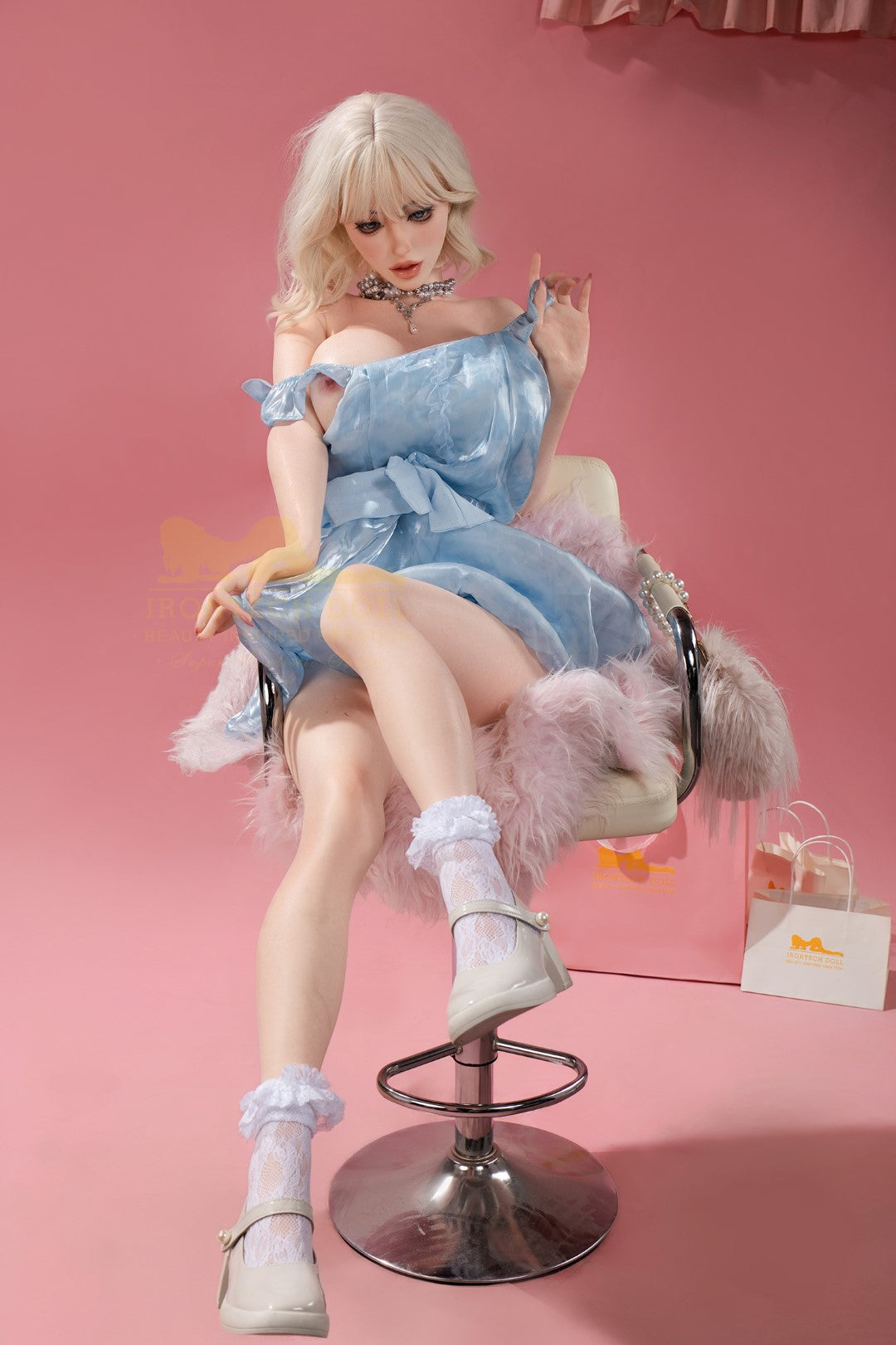Lalka seksu Vanessy (Irontech Doll 158cm wys.-cup B2 Silikon)