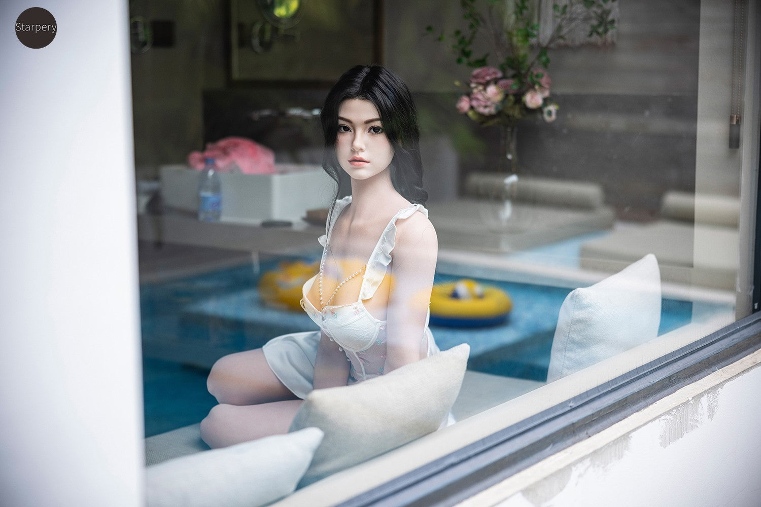 Dollka seksu Qingwen (Starpery 176 cm C-cup TPE+silikon)