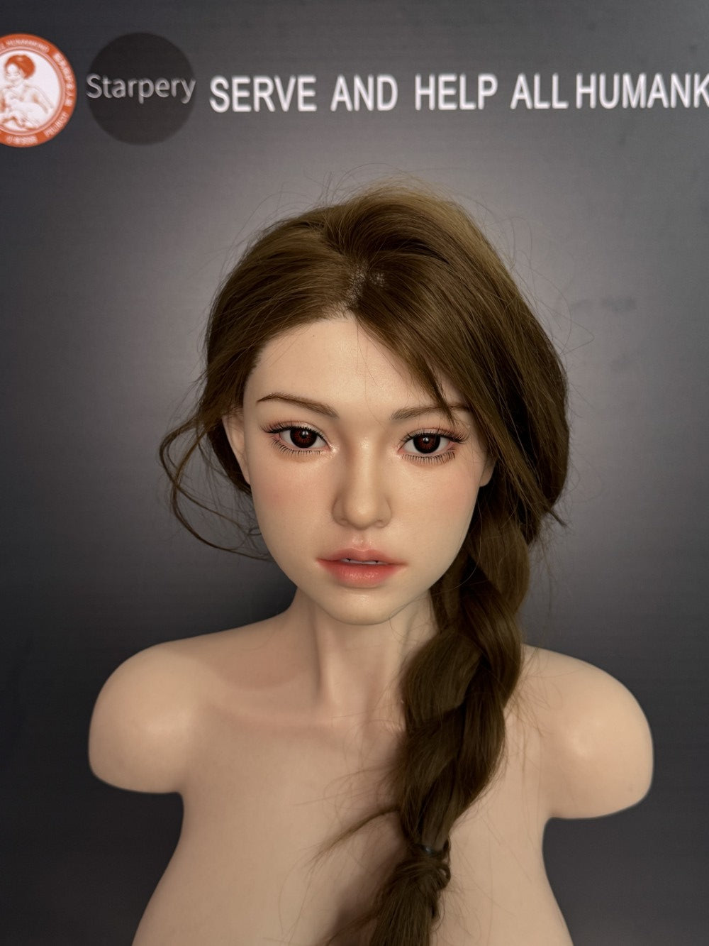 Qingwen Torso Sex Doll (Starpery 85 cm g-cup Silikon)
