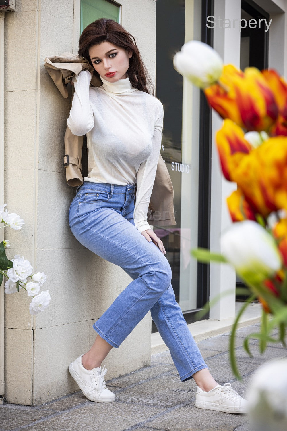 Lalka seksu Christina (Starpery 171cm D-cup TPE + silikon)