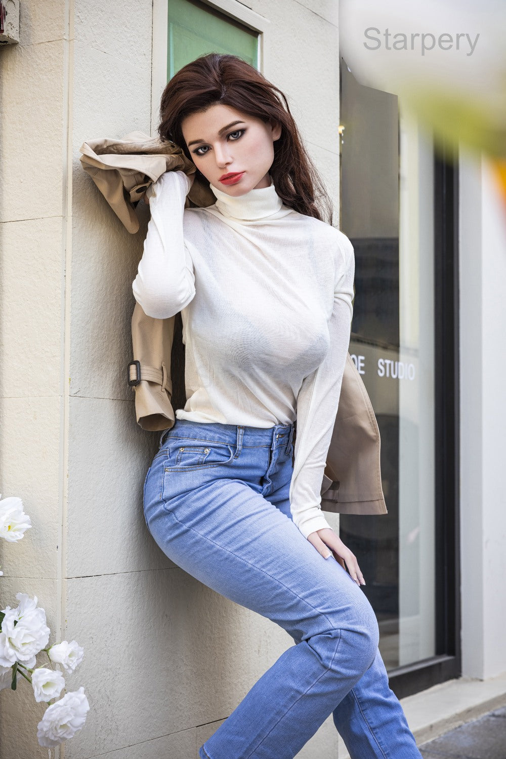 Lalka seksu Christina (Starpery 171cm D-cup TPE + silikon)