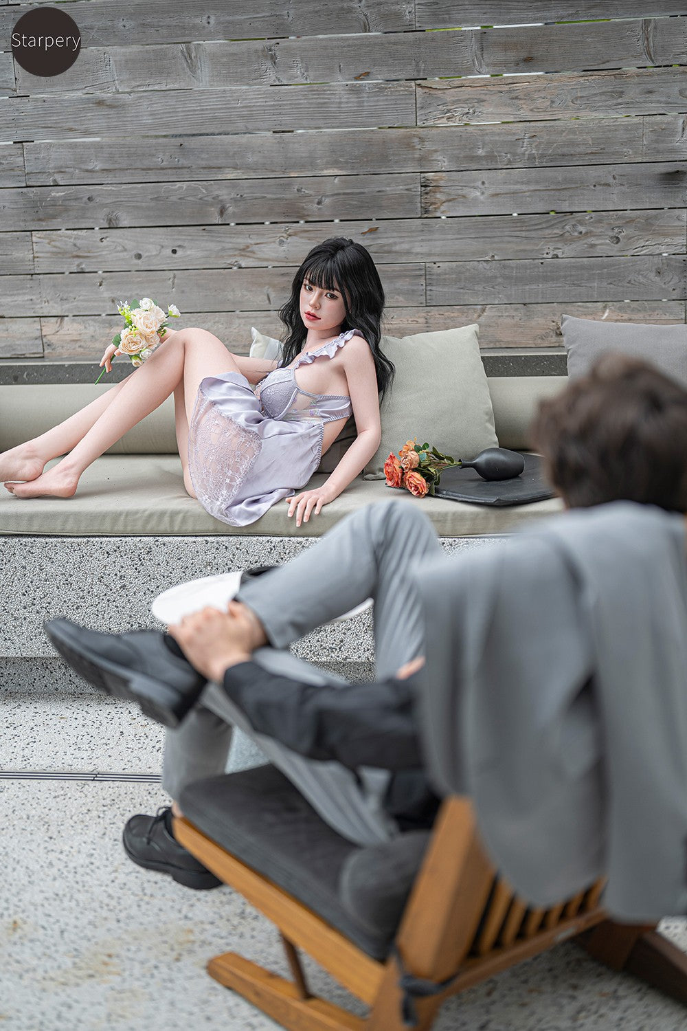 Lalka erotyczna Barbara (Starpery 171cm D-cup TPE + silikon)