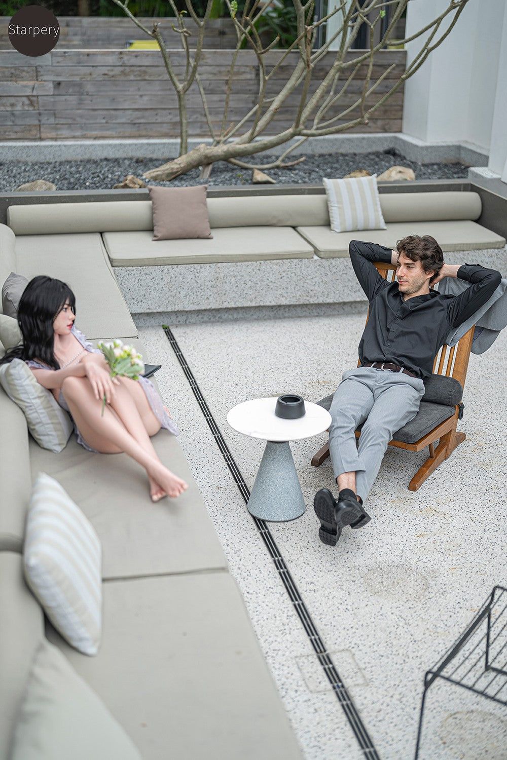 Lalka erotyczna Barbara (Starpery 171cm D-cup TPE + silikon)