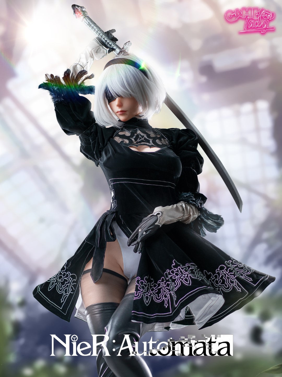 Lalka erotyczna Yorha 2B (Game Lady 171cm E-cup Nr 18 Silikon)